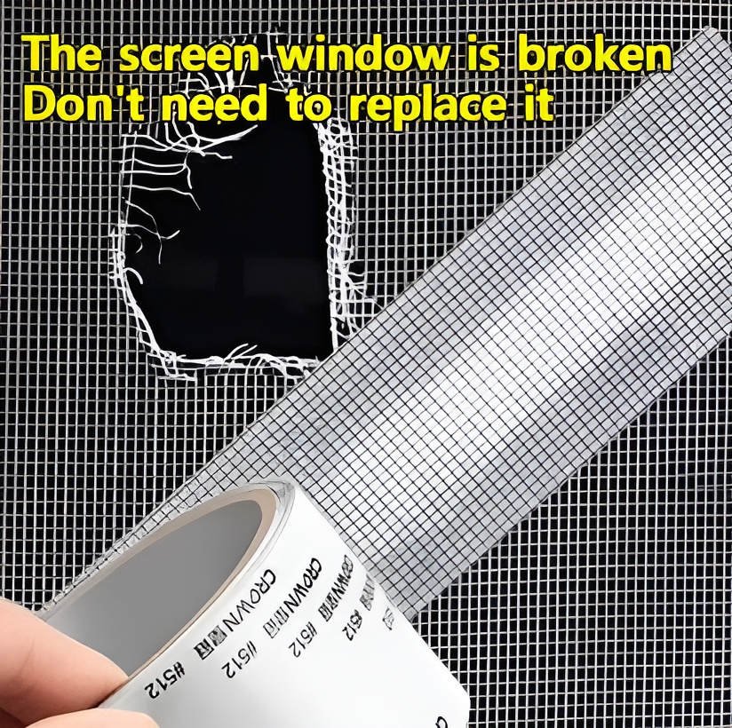 Window Screen Net Repair Tape – Strong Adhesive Mesh Tape for Door & Window Screen Repair, Easy Fix for Holes and Tears | 2 Meter - Image 7