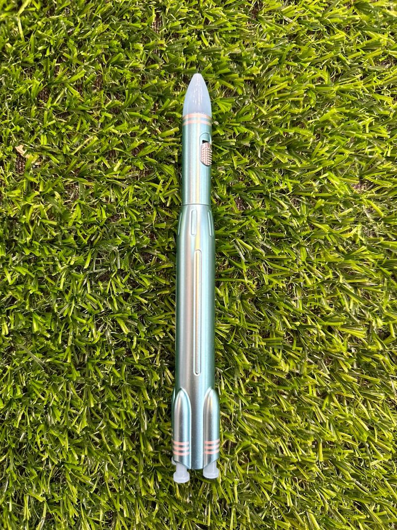 Rocket Shaped LED Gel Pen with Light-Up Tip (1 Piece – Random Metallic Color) - Image 7