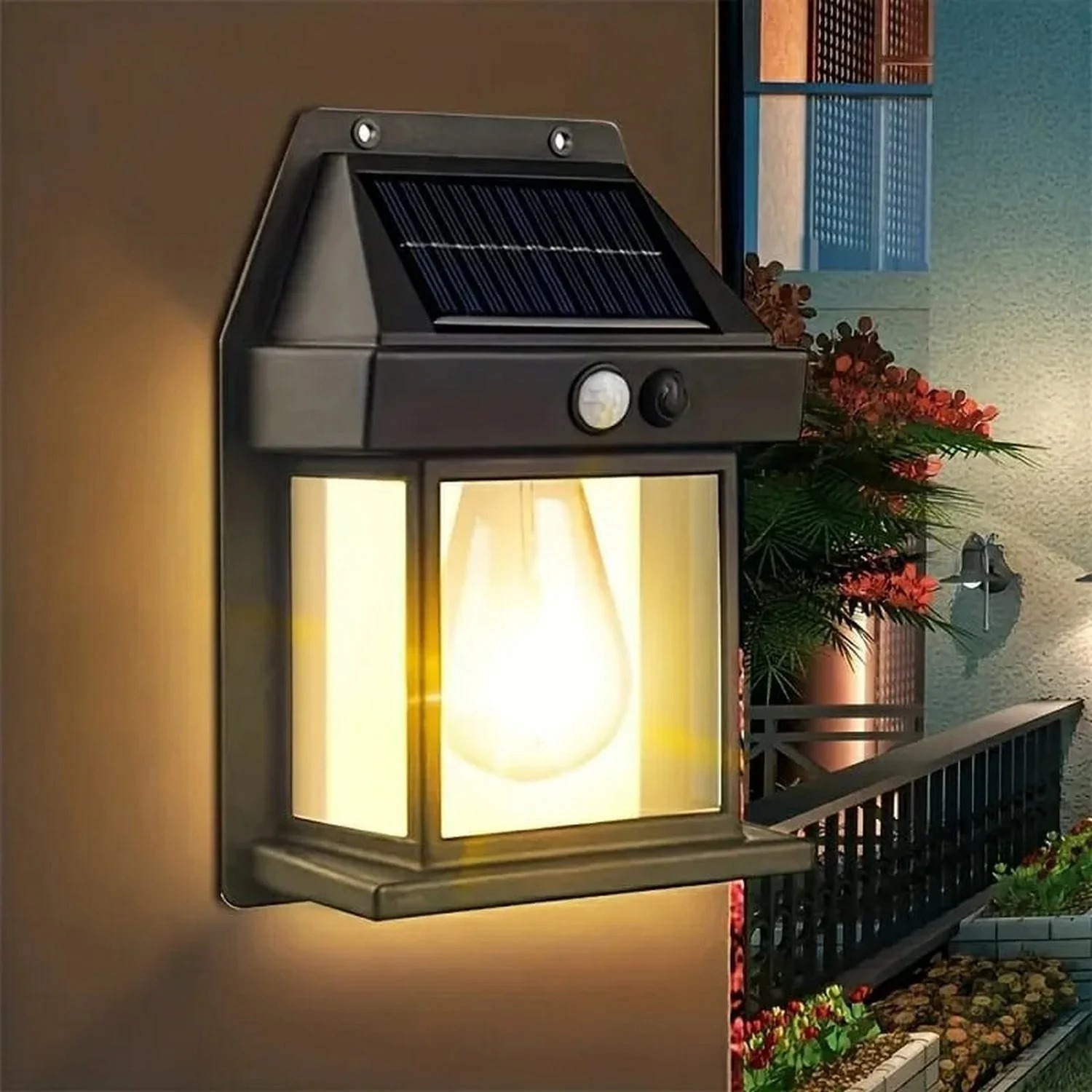 Solar Charge Motion Sensor Solar Waterproof Wall Lamp 888 Big Size Durable Comfortable Stylish Affordable Practical Choice Reliable Performance - Image 4