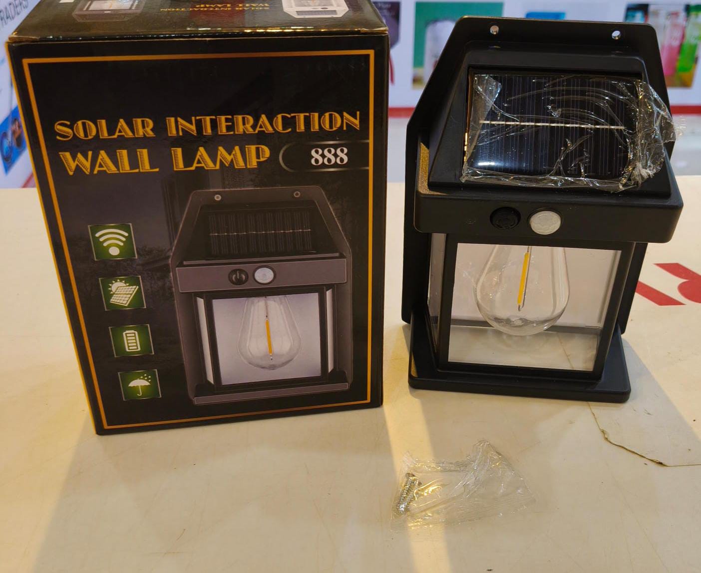 Solar Charge Motion Sensor Solar Waterproof Wall Lamp 888 Big Size Durable Comfortable Stylish Affordable Practical Choice Reliable Performance - Image 5