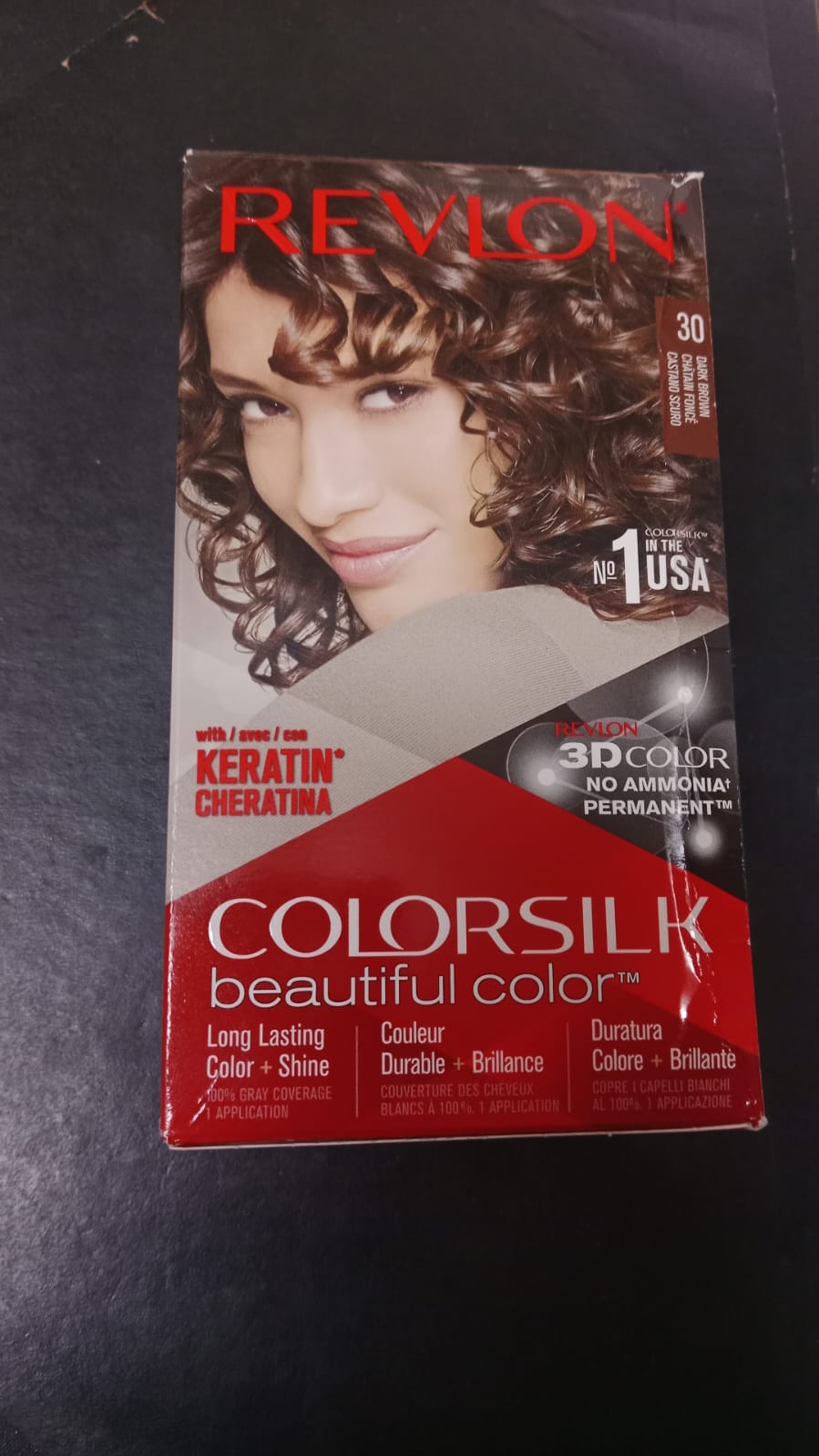 Revlon ColorSilk Hair Color #30 Dark Brown – Ammonia Free Permanent Hair Dye - Image 4