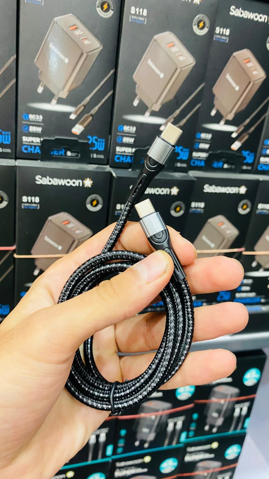 Sabawoon S131 45W GaN Super Fast Charger with Cable - Image 8