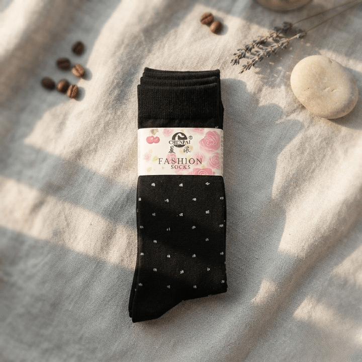 Lady Fancy Fashion Socks Pack Of 10 Pairs Durable Comfortable Stretchable Breathable Best Quality Practical Choice For Daily Wear - Image 3