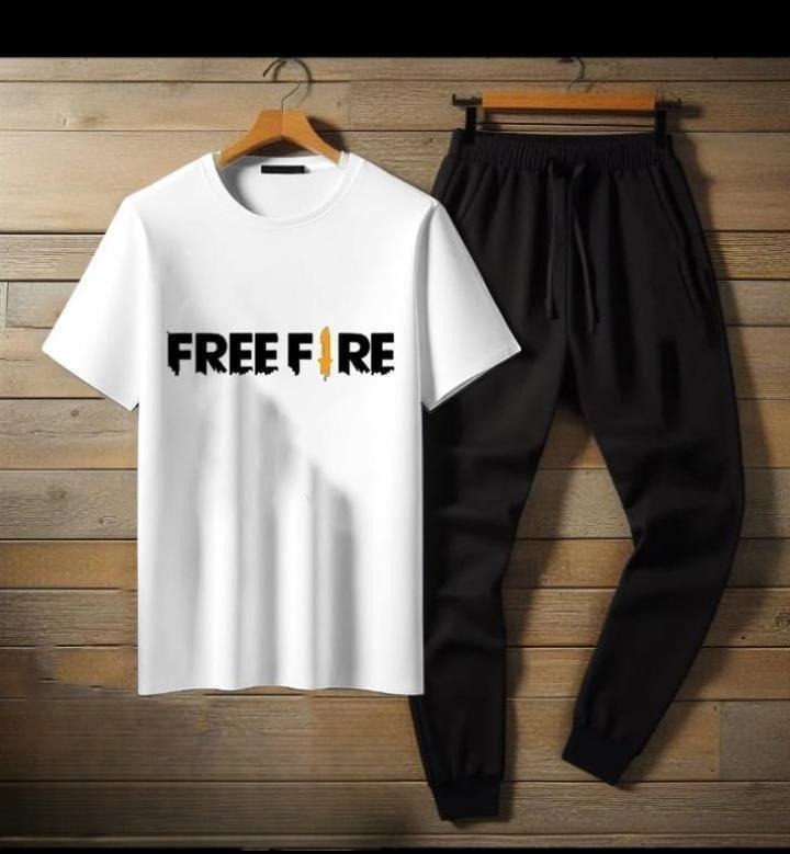 Premium Micro Men’s Tracksuit FreeFire Print – Comfortable Sportswear | Gym & Workout Suit - Image 2