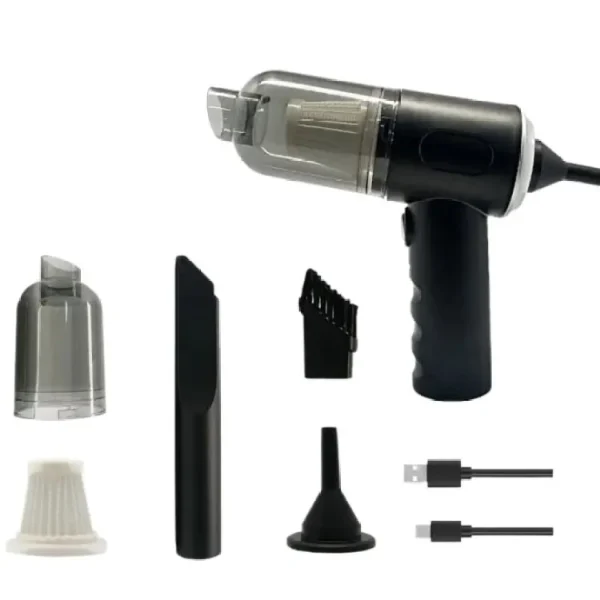 3 In 1 Portable Vacuum Cleaner Wireless Hand-held Cleaning For Car Home (As 228) - Image 2