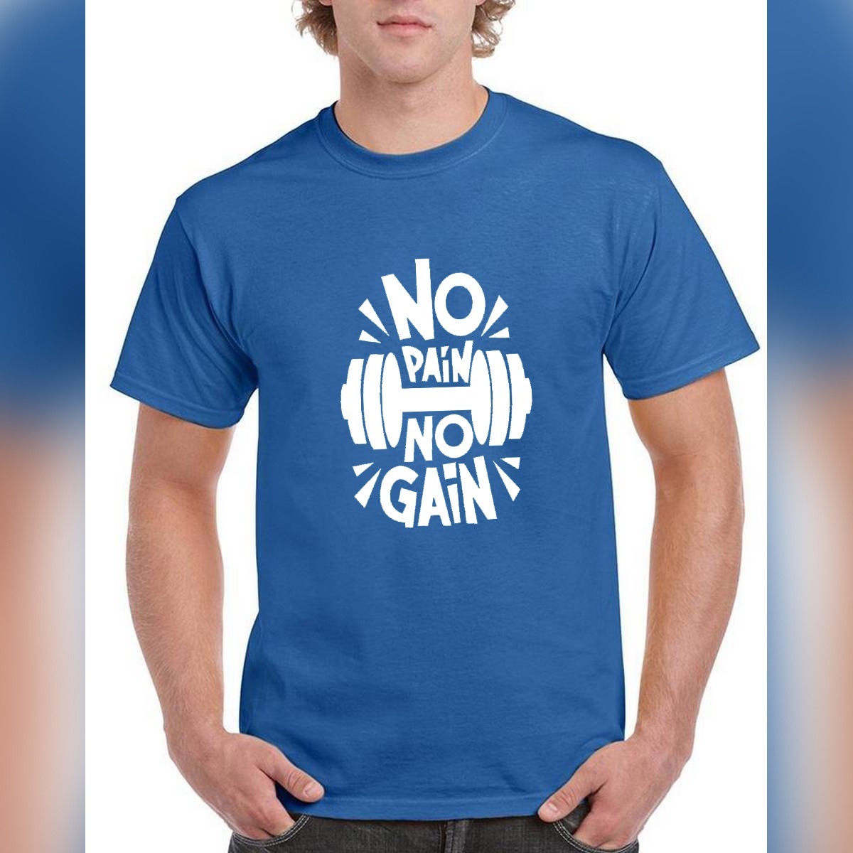 HY BOUTIQUE Collections Plain Round Neck T-Shirt for Men – Premium Quality Fabric Half Sleeves Casual Summer Tee Shirt - Image 2