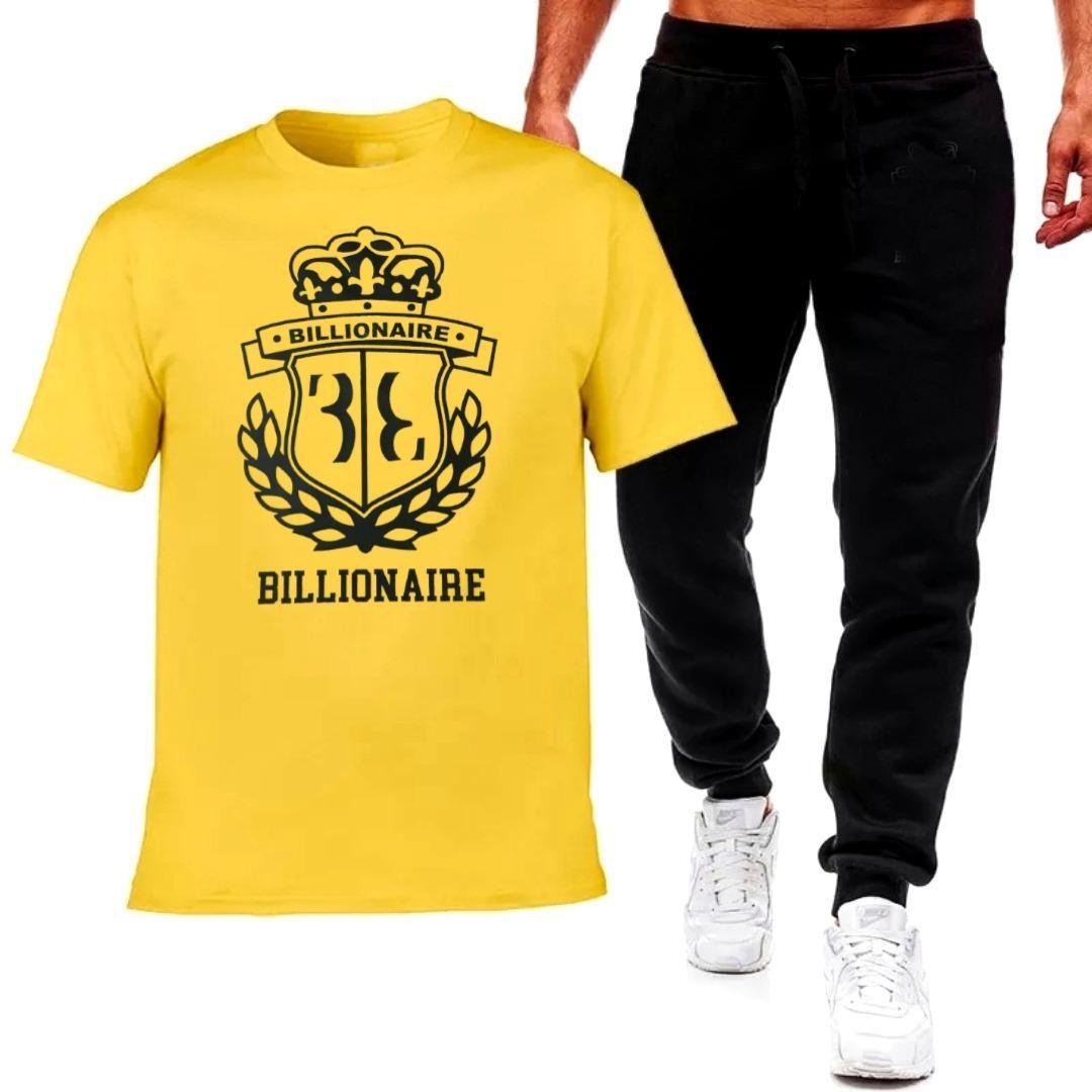 Premium Micro Men’s Tracksuit Billionaire Print – Comfortable Sportswear | Gym & Workout Suit - Image 2