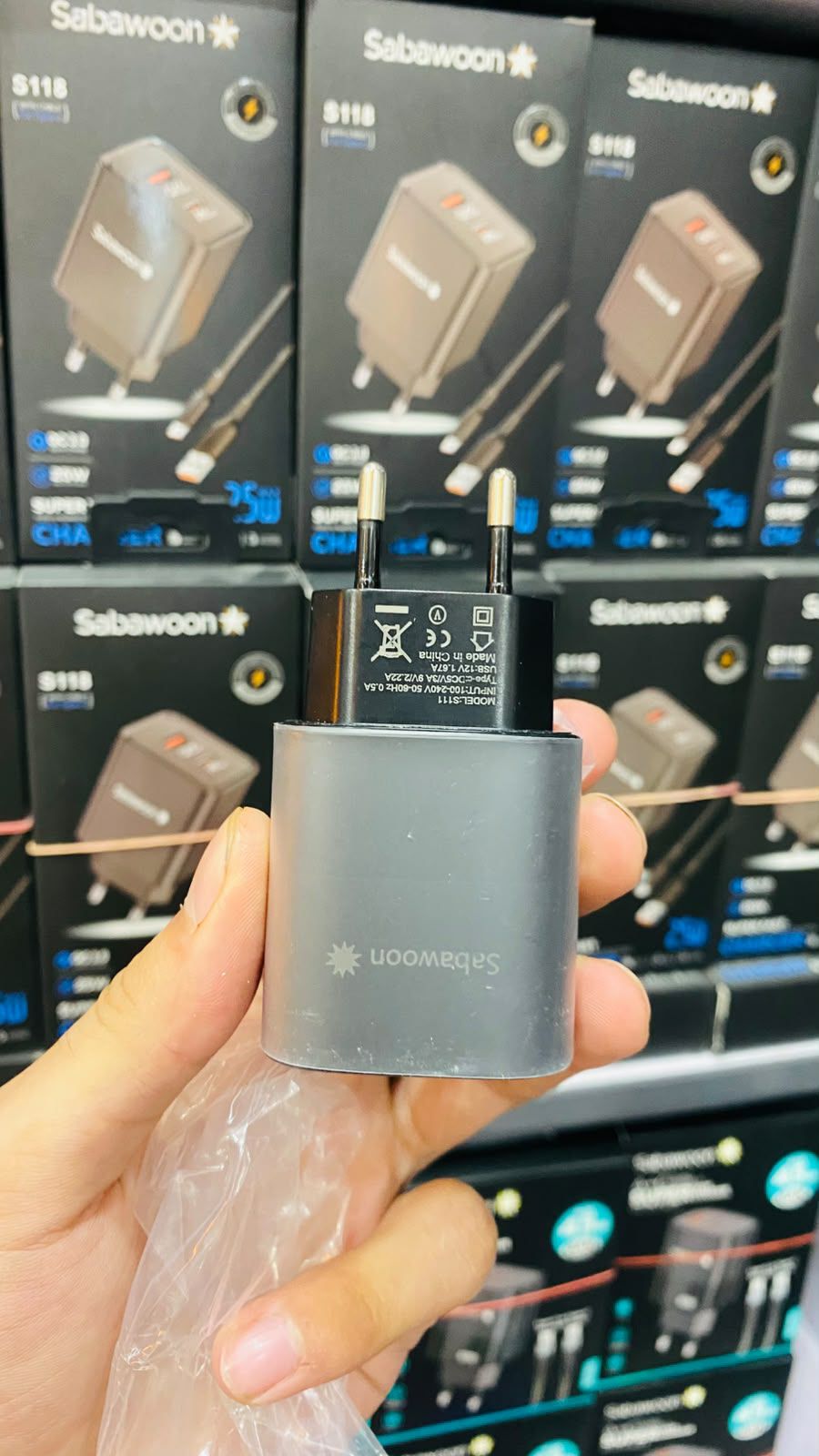 Sabawoon S131 45W GaN Super Fast Charger with Cable - Image 6