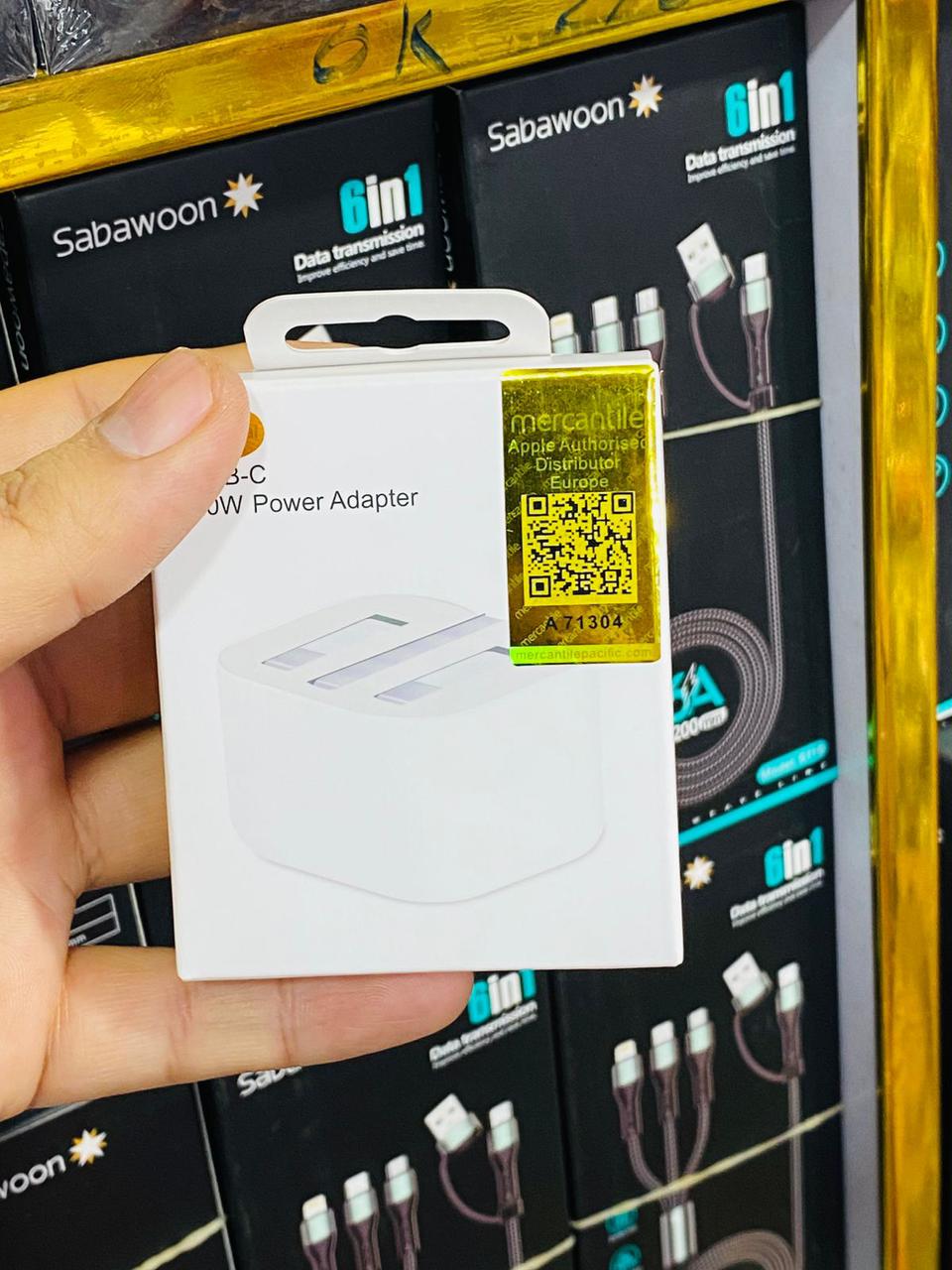 Apple 20W USB-C Power Adapter 3-Pin Original NFC Enabled Fast Charger - Image 5