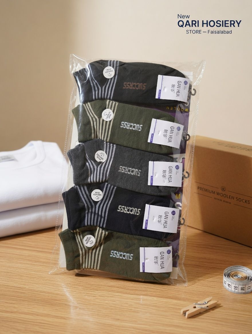 Mardanah Ankle Length Cotton Lycra Socks - Pack of 10 Pairs - Image 4