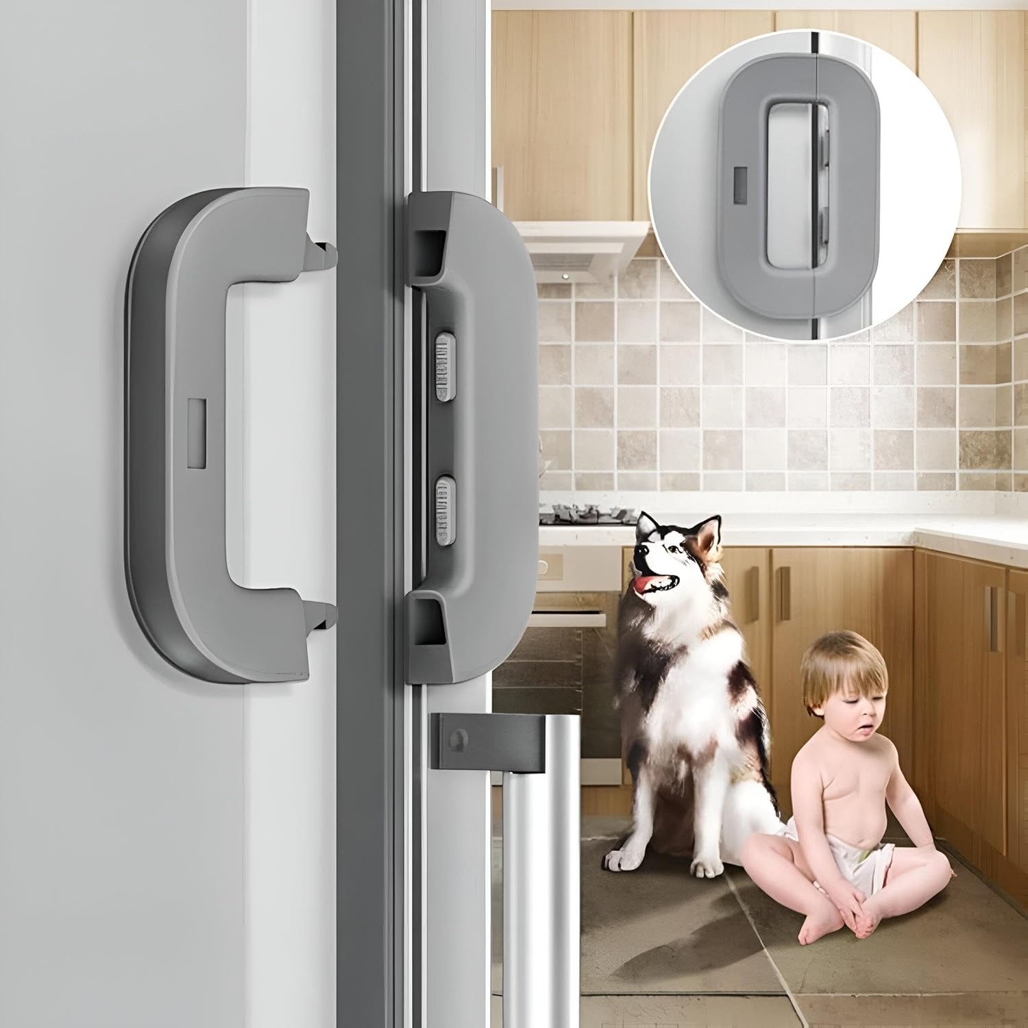 Child Safety Refrigerator Lock - Safety Accessory Designed For Appliance Protection And Daily Home Security Routine - Image 2
