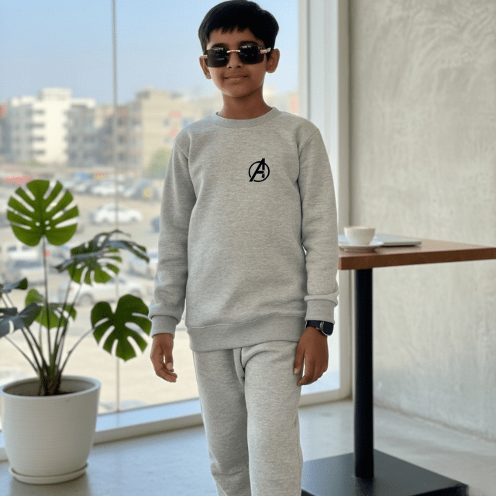 Kids Winter Tracksuits | Warm Sweatshirt & Trouser Set for Boys & Girls | Cozy Baby Winter Clothes for Everyday Wear FOR BABY AND KIDS - Image 2