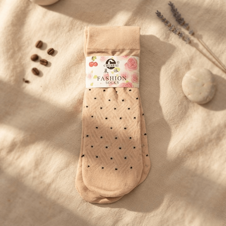 Lady Fancy Fashion Socks Pack Of 10 Pairs Durable Comfortable Stretchable Breathable Best Quality Practical Choice For Daily Wear - Image 2