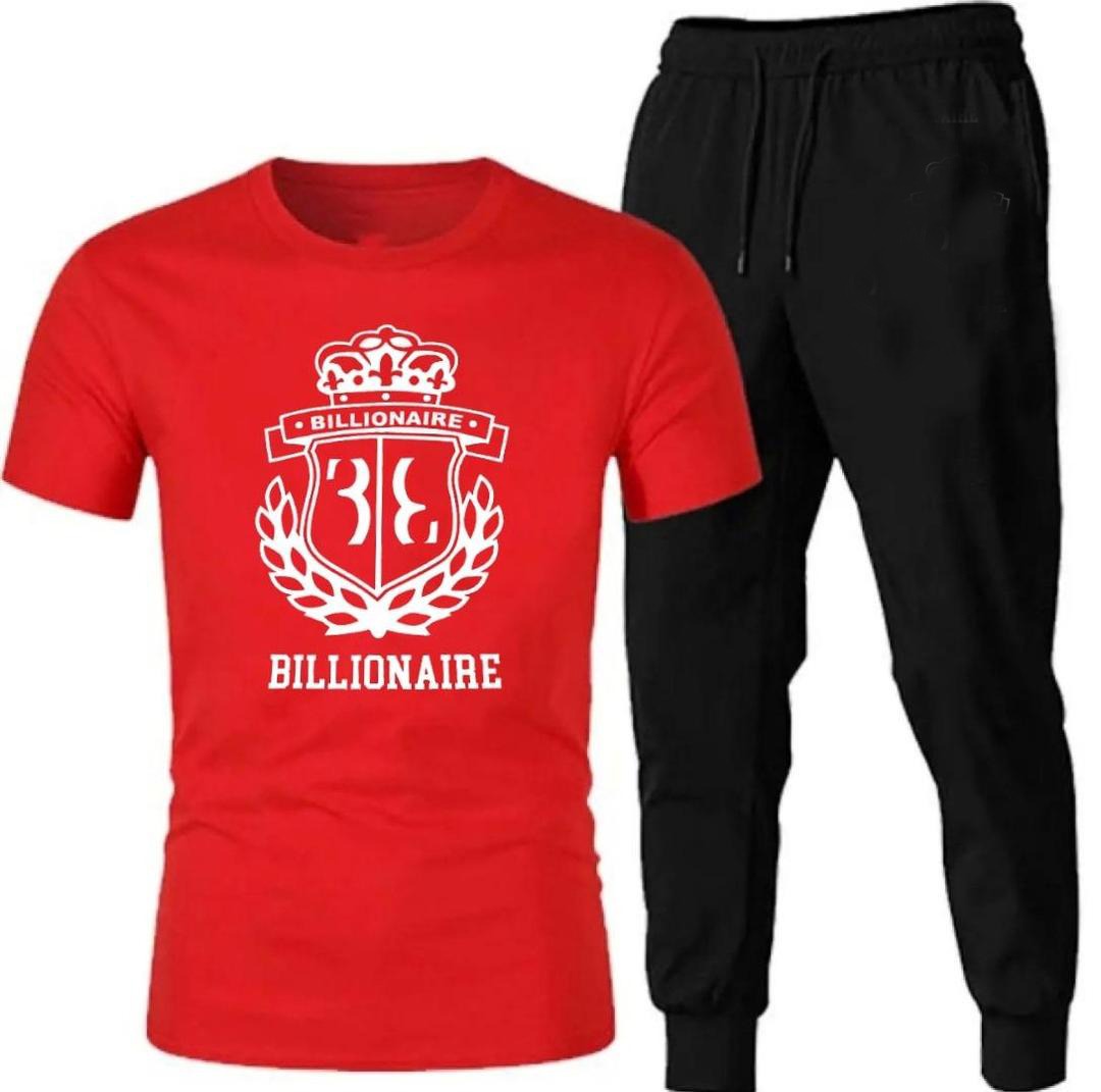 Premium Micro Men’s Tracksuit Billionaire Print – Comfortable Sportswear | Gym & Workout Suit - Image 6