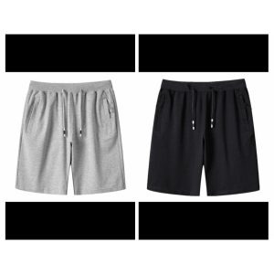 Pack Of 2 Men's Stripe Style Jersey Fashion Shorts | Soft Fabric Casual Summer Wear