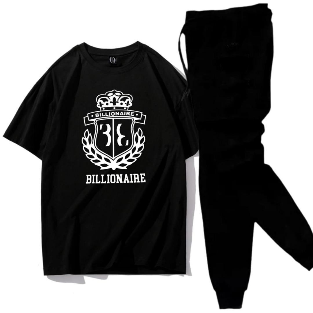 Premium Micro Men’s Tracksuit Billionaire Print – Comfortable Sportswear | Gym & Workout Suit - Image 5