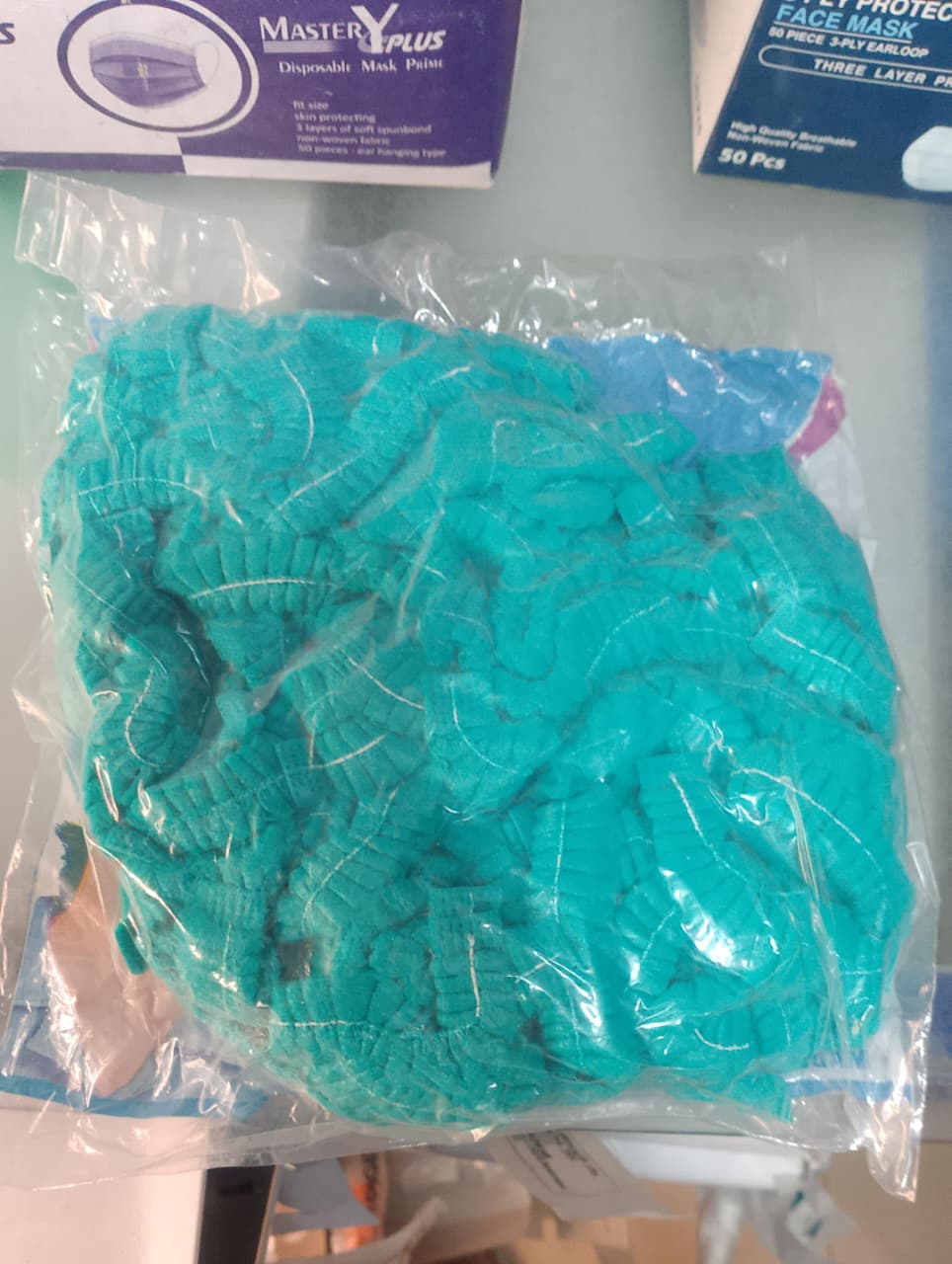 Disposable Surgical Cap – Breathable Non-Woven Head Cover for Medical & Hygiene Use (Pack of 100Pcs) - Image 5
