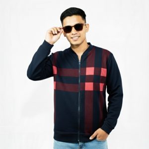 Classic Winter Jacket For Men Zipper Style Stay Warm And Stylish | Comfortable Fleece Material