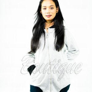 Winter Collection Women’s Plain Grey Jacket | Stylish & Warm Outerwear | Elegant Winter Fashion for Ladies