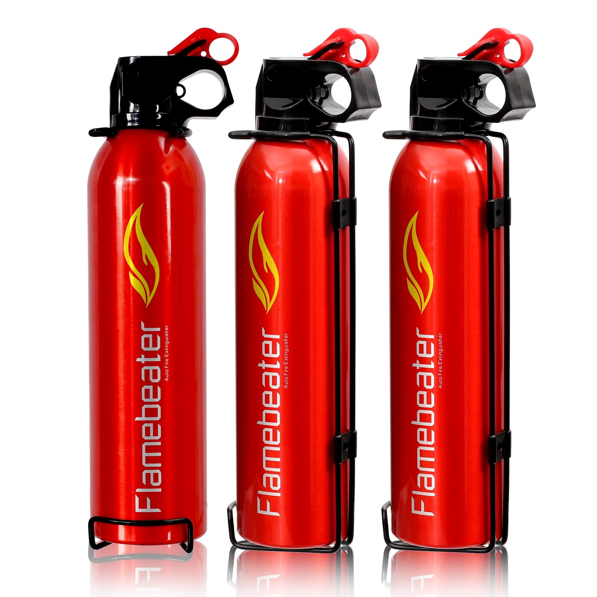 Flamebeater Portable Fire Extinguishers Auto And Home Use Compact Safe And Reliable Design | Random Color - Image 3