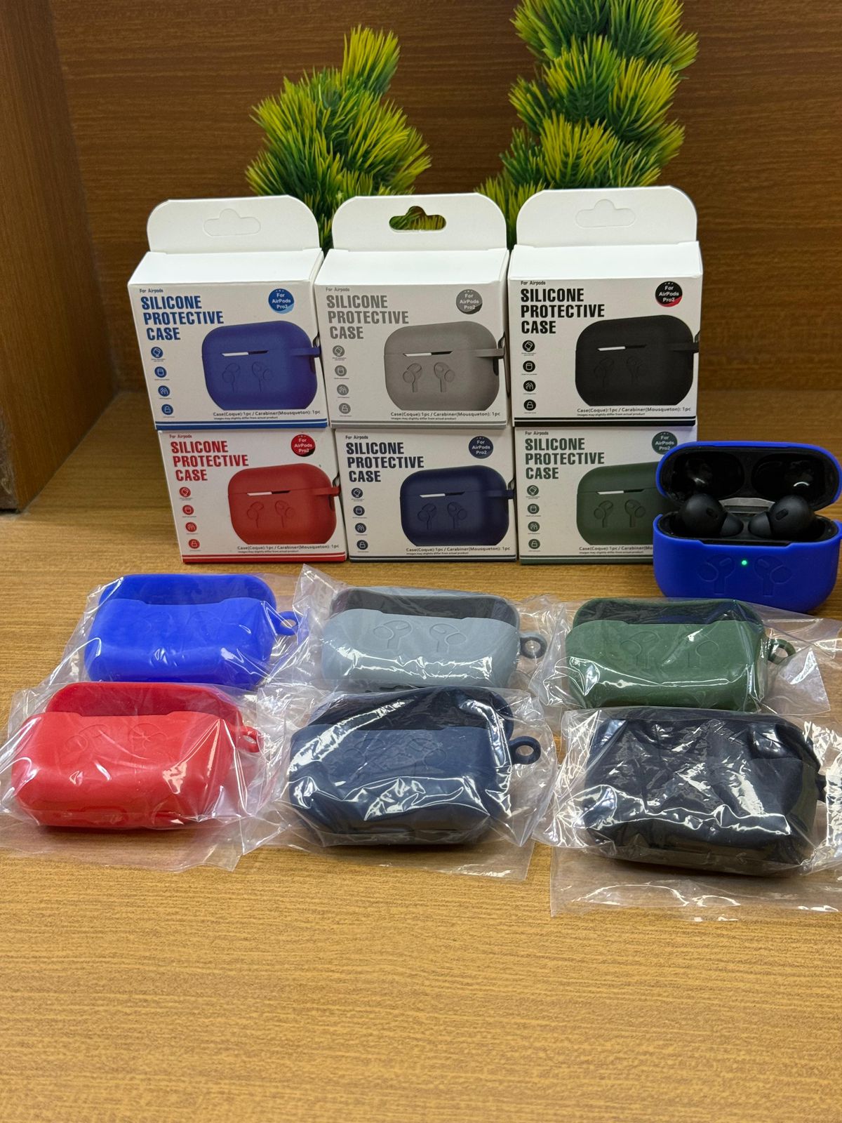 Silicone Case for AirPods Pro / Pro 2 - High Quality Protective Cover - Random Color - Image 5