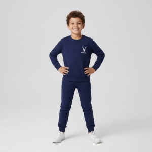 Winter Kids Markhor Printed Tracksuit | Full Sleeves Round Neck T-Shirt & Trouser Set – Warm, Stylish & Comfortable Outfit