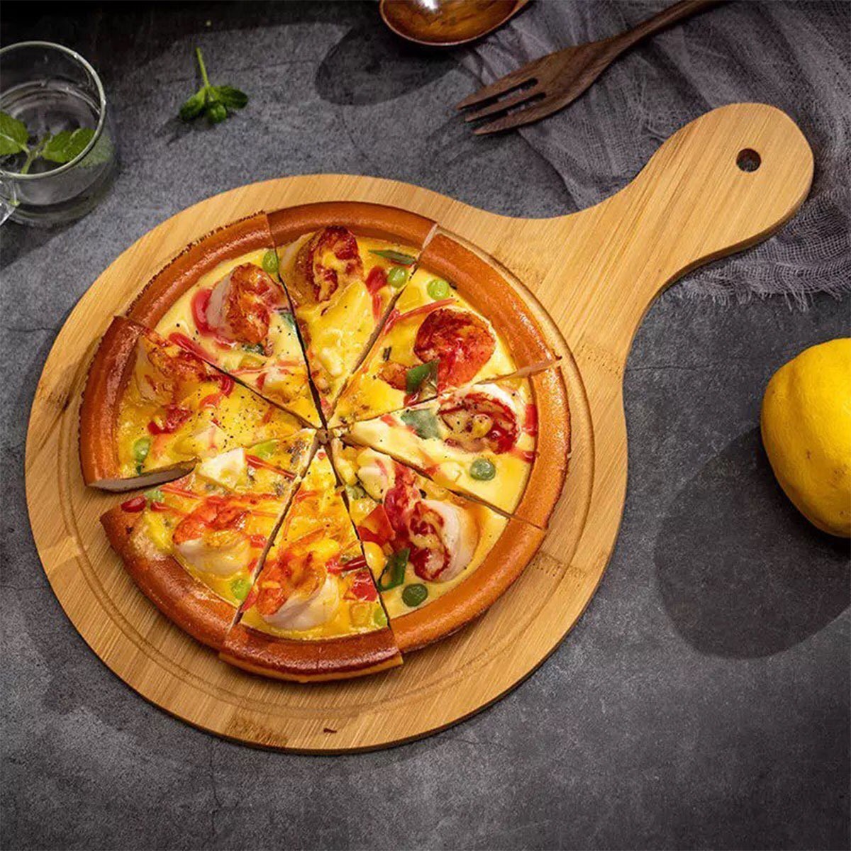 Pizza Platter – Durable Serving Tray for Pizza, Snacks & Appetizers | Kitchen & Dining Essential - Image 2