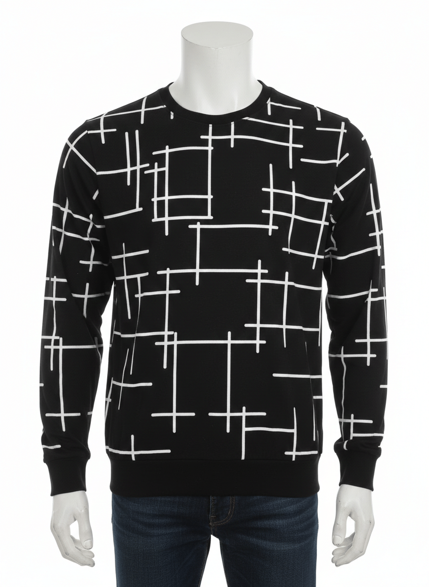 Cool Boys Printed Full Sleeve T-Shirt | Soft Fabric Comfortable Fit - Image 2