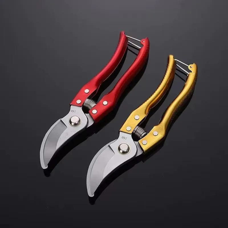 High Carbon Steel Pruning Shears Cutter – Stainless Steel Gardening Scissor for Plant & Branch Cutting - Image 4