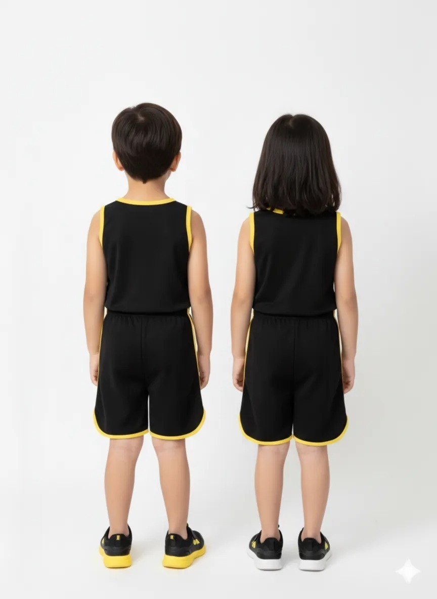 Kids Cool Summer Sando Outfit – Lightweight Sleeveless Casual Wear for Boys & Girls, Soft Breathable Fabric - Image 4