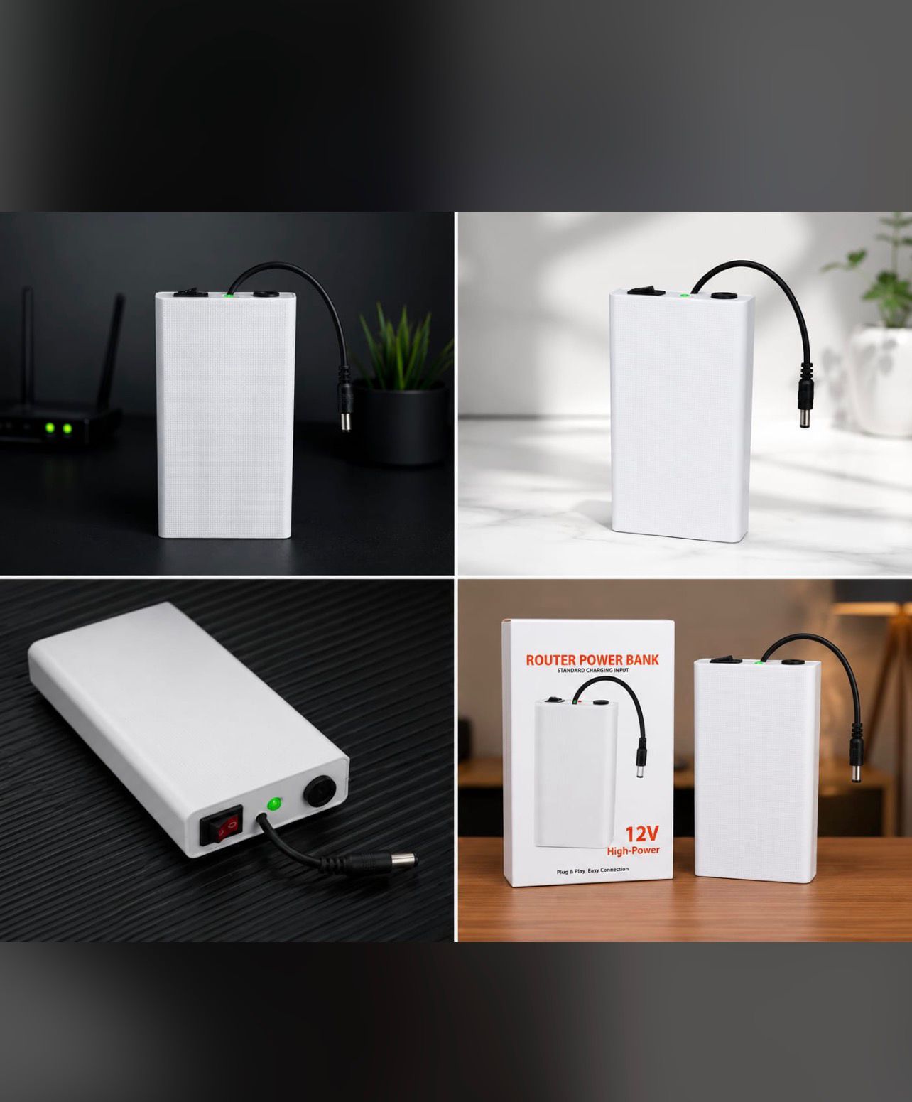 Xiaomi Mi 20000Mah 12V Router Power Bank – Mini UPS Battery Backup for Wi-Fi Routers - Image 2