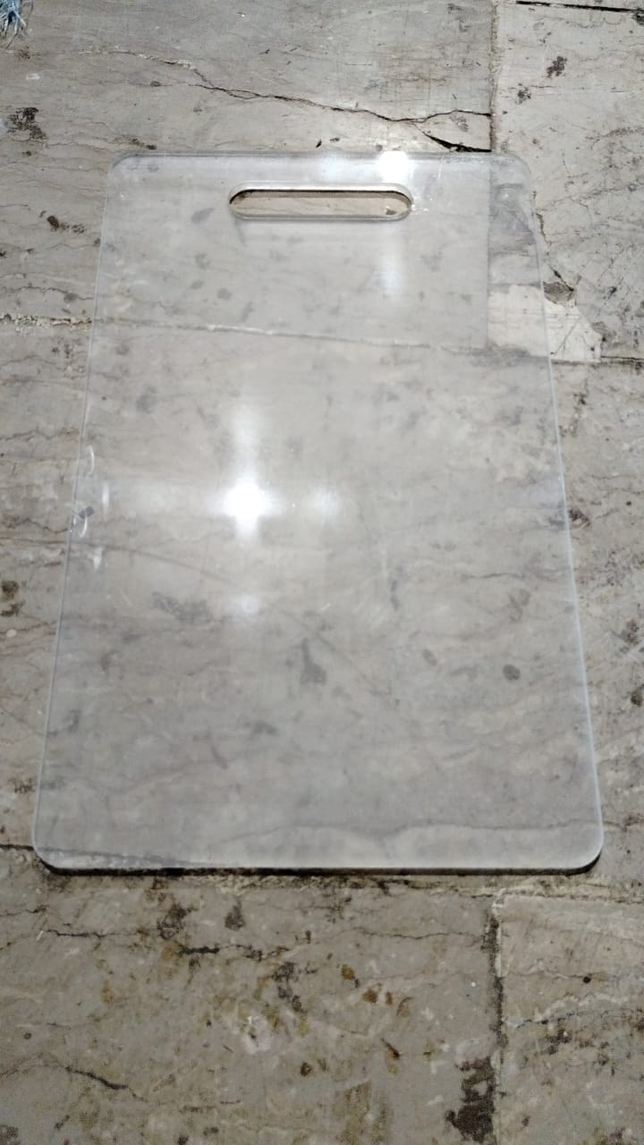 Premium Acrylic Cutting Board – Durable Transparent Kitchen Chopping Board for Vegetables, Fruits & Meat - Image 3