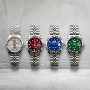 Rolex Stylish Dial Watch Classic Analog Wristwatch For Men