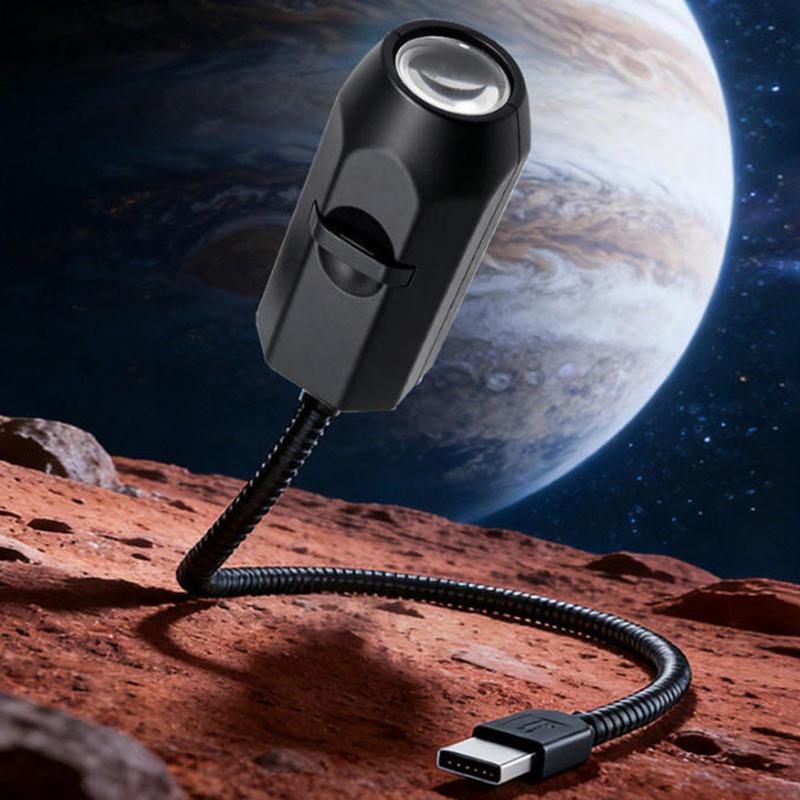 USB Flexible Moon & Earth Projection Light with 6 lenses - Image 3