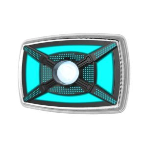 Universal MOTOLED Matrix Style Dual Color LED Headlight Beam – White/Yellow High-Low Beam for Motorcycles