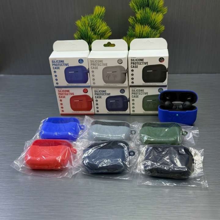 Silicone Case for AirPods Pro / Pro 2 - High Quality Protective Cover - Random Color - Image 2