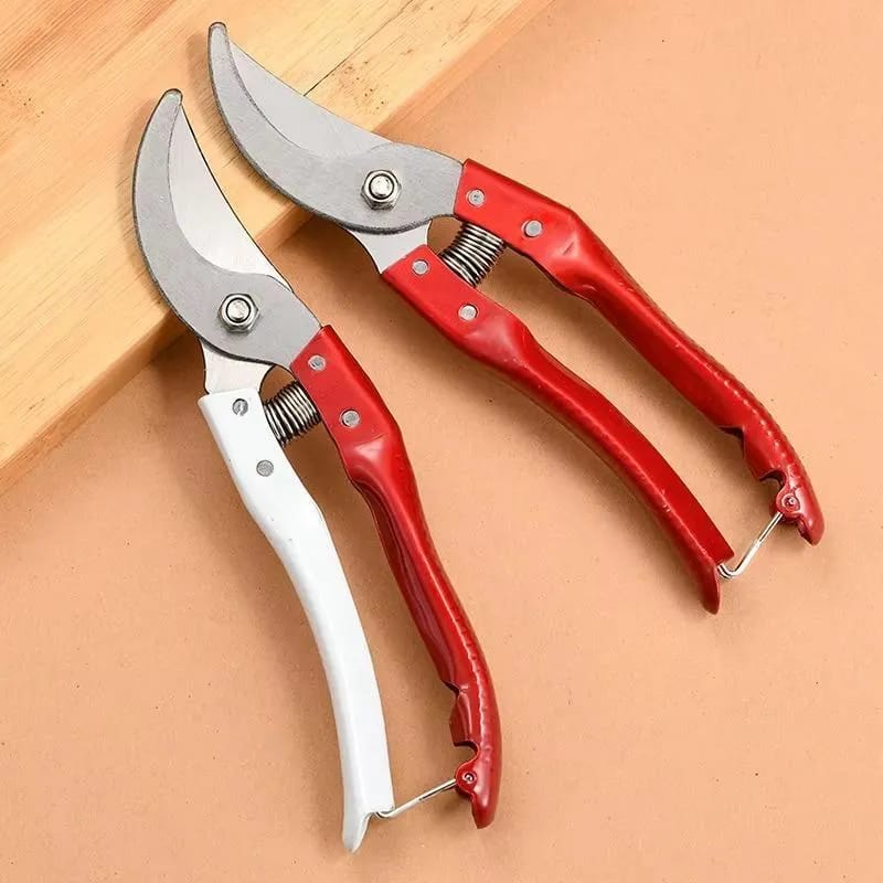 High Carbon Steel Pruning Shears Cutter – Stainless Steel Gardening Scissor for Plant & Branch Cutting - Image 3