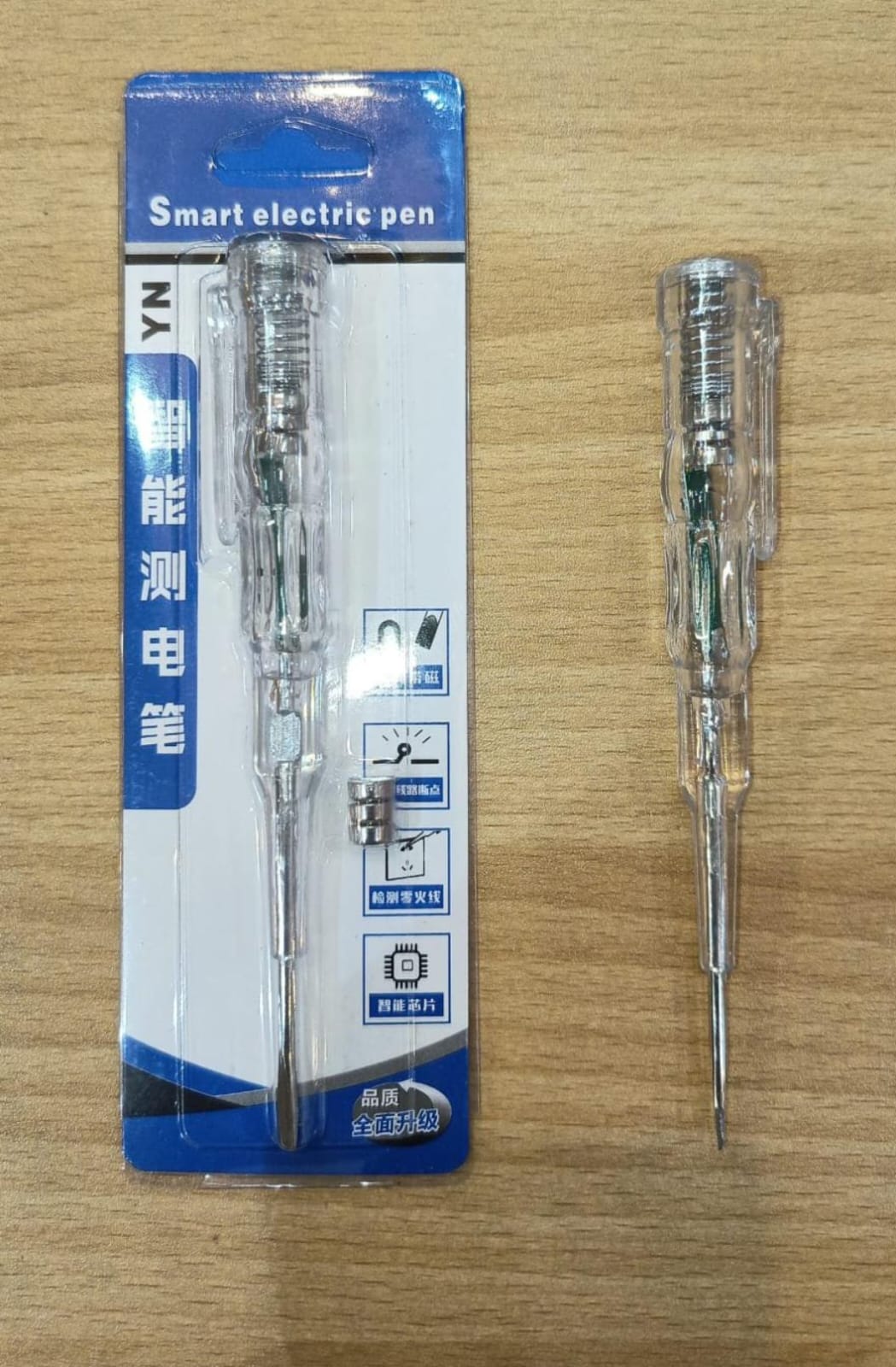 Smart Electric Voltage Tester Pen with Screwdriver Function | AC/DC Circuit Tester with LED Indicator - Image 7