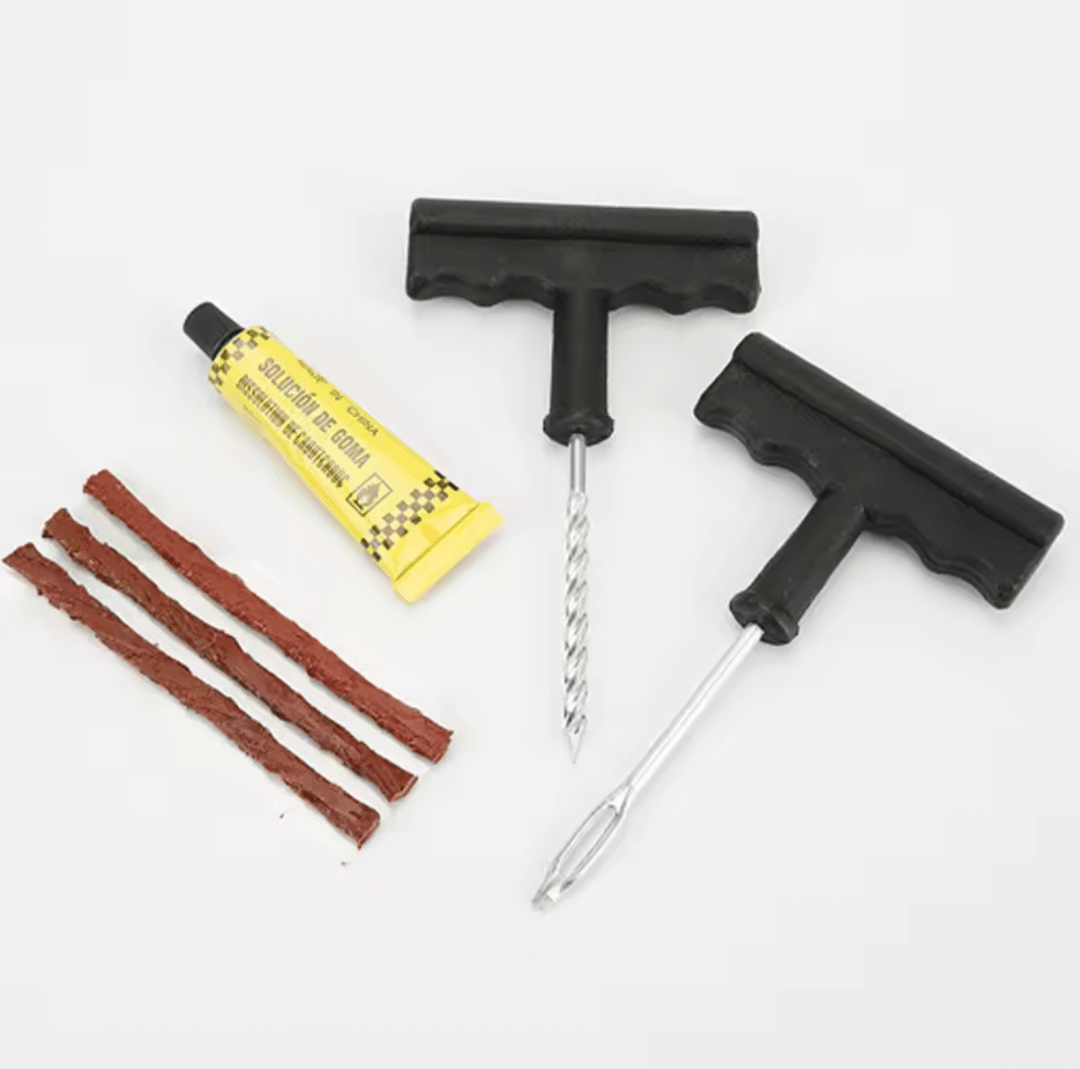 Tubeless Tire Repair Kit Car Motorcycle Bike Puncture Repair Tool Set - Image 2