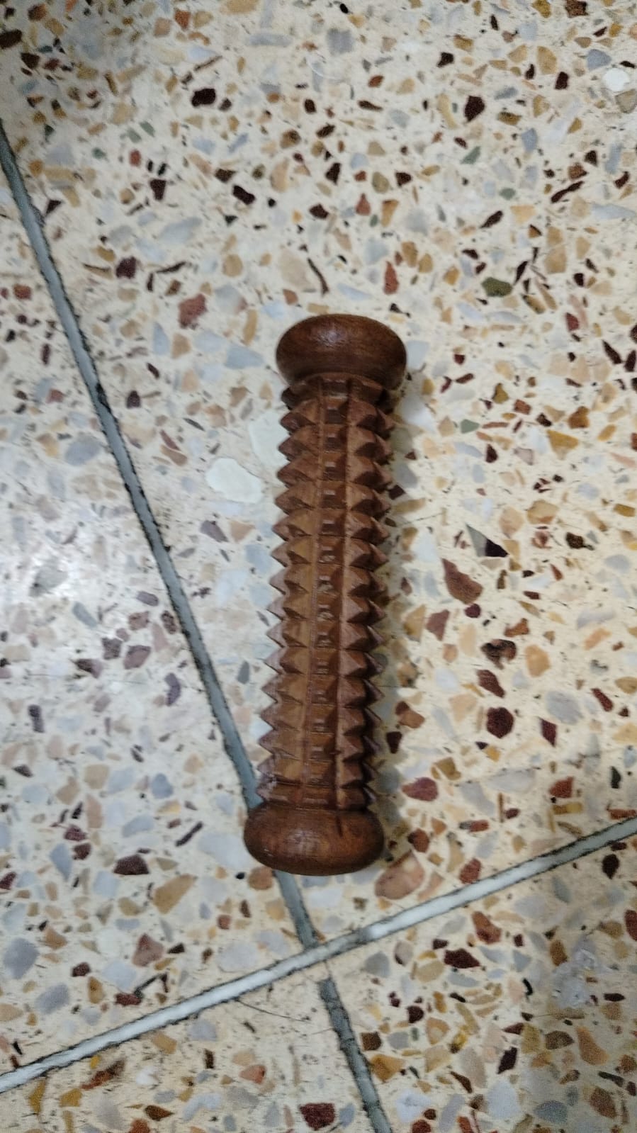 Handcrafted Wooden Palm Massager – Reflexology & Acupressure Hand Roller - Image 5