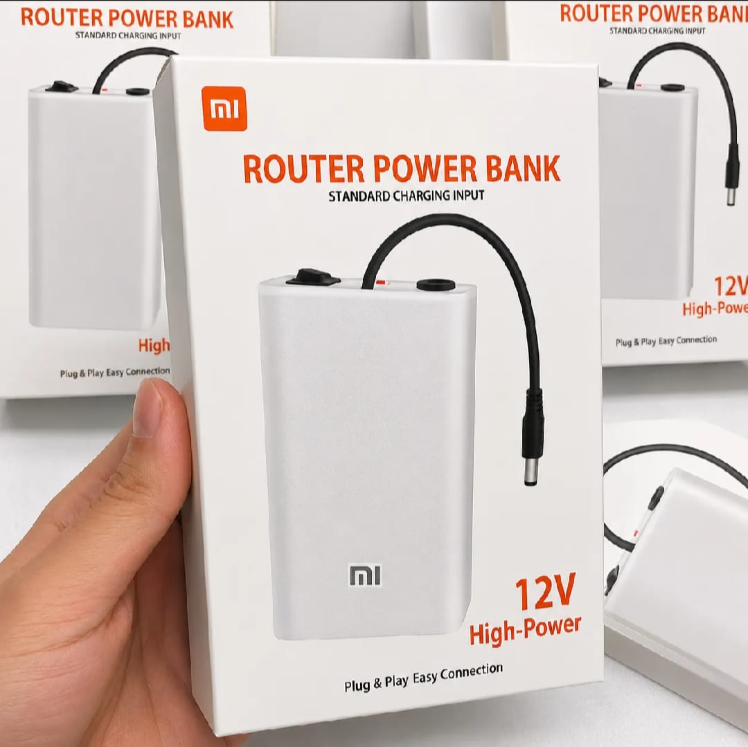 Xiaomi Mi 20000Mah 12V Router Power Bank – Mini UPS Battery Backup for Wi-Fi Routers - Image 5