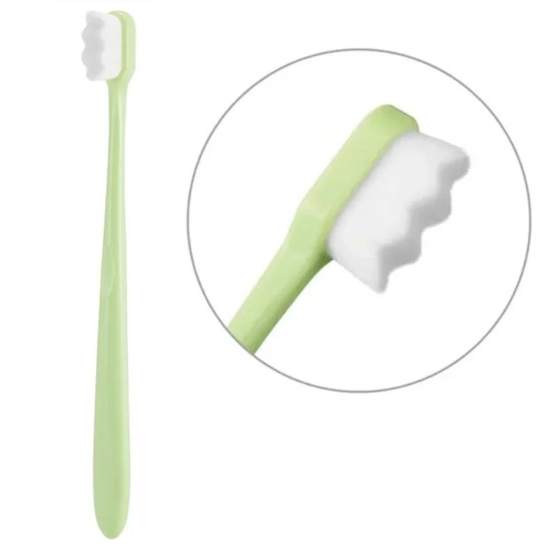 Nano Toothbrush with Travel Case | Ultra Soft Micro-Nano Bristles | Gentle Toothbrush for Sensitive Gums | Suitable for Adults & Kids | Random Color - Image 3