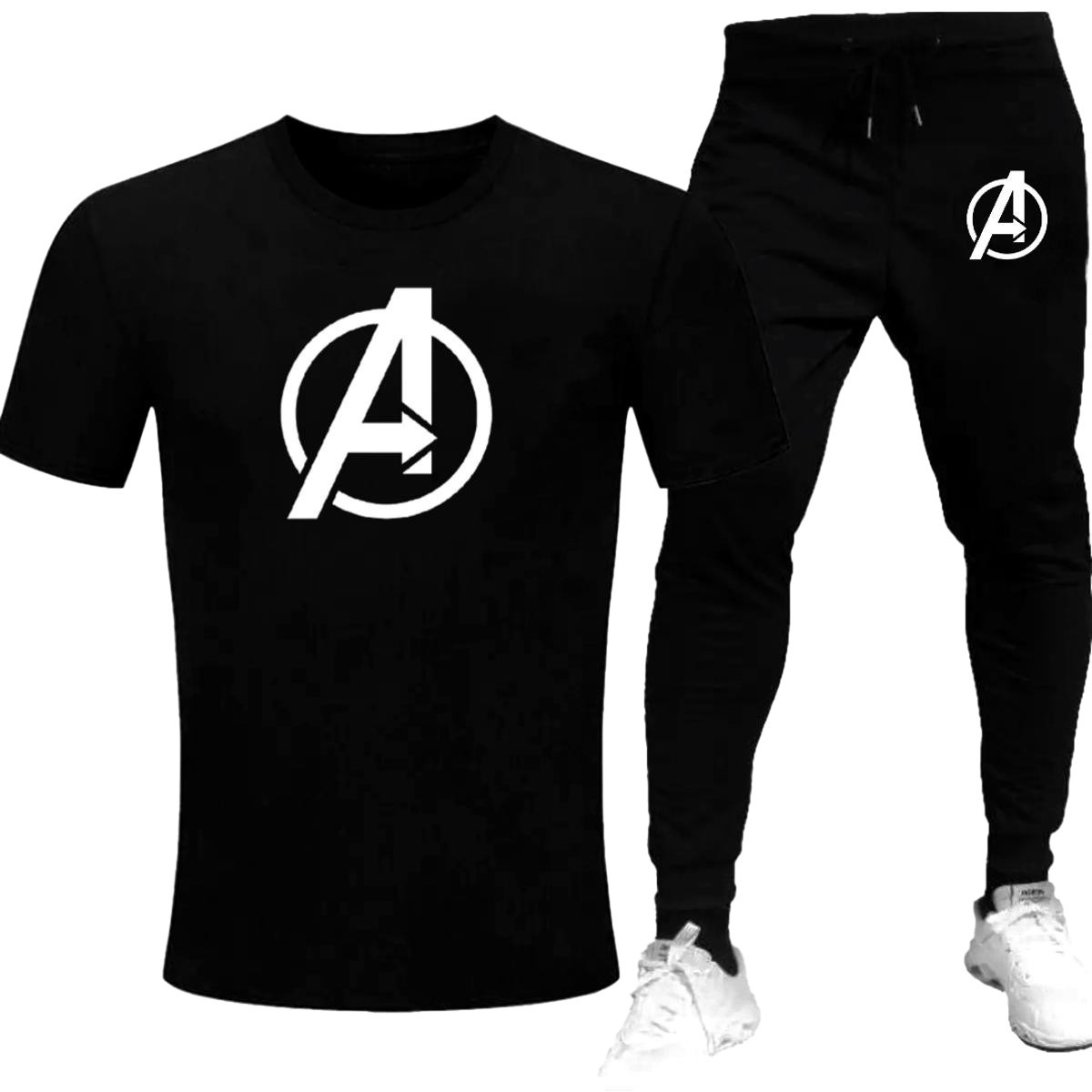 Stylish two Peice A Printed Round Neck Half Sleeves Casual Tracksuit Amazing And Trendy T Shirt And trouser for men and boys Gym Part Shirt And Jogging Track - Image 6