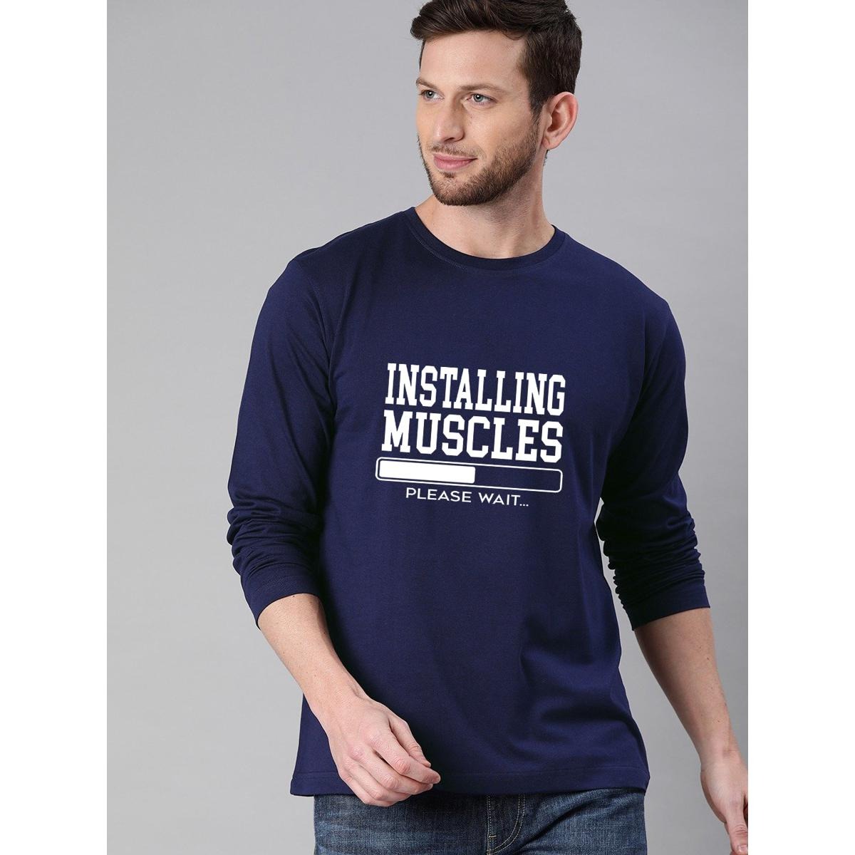 New Design Branded Full Sleeve T-Shirt for Men – Premium Cotton Jersey Round Neck Casual Summer & Winter Wear - Image 2
