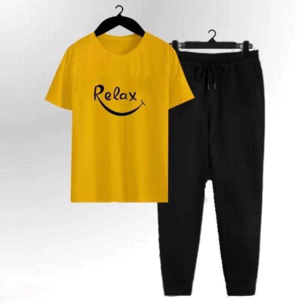 Premium Micro Men’s Tracksuit Relax Print – Comfortable Sportswear | Gym & Workout Suit - Image 2