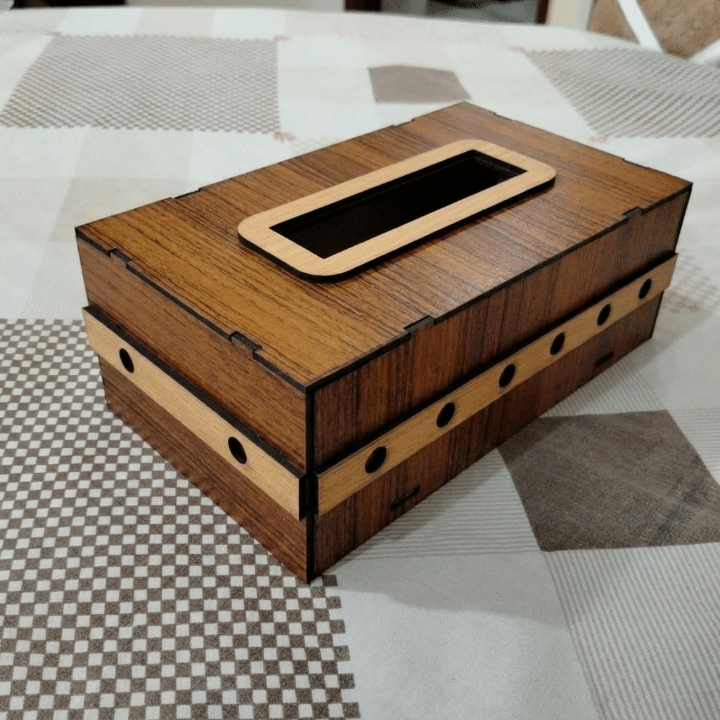 Premium Tissue Box Holder – Stylish & Durable Organizer for Home, Office & Car - Size:9.5/3.5h/5.5 - Image 6