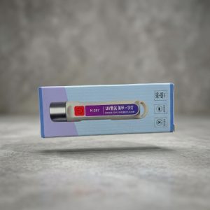 K-207 Portable UV Light Flashlight Rechargeable USB UV Flashlight for Fluorescent Detection, Currency, Stain & Security Mark Inspection