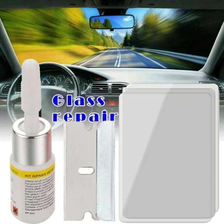 Windshield Crack Repair Toolkit | Car Windshield Glass Repair Kit for Small Chips and Cracks Random Color - Image 3