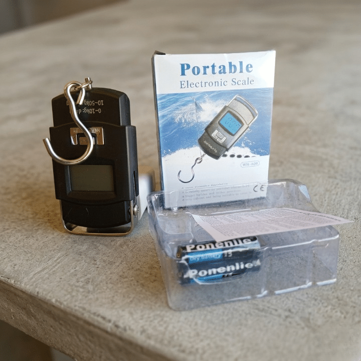WH-A08 Portable Electronic Scale – 50kg Digital Hanging Luggage Scale - Image 4