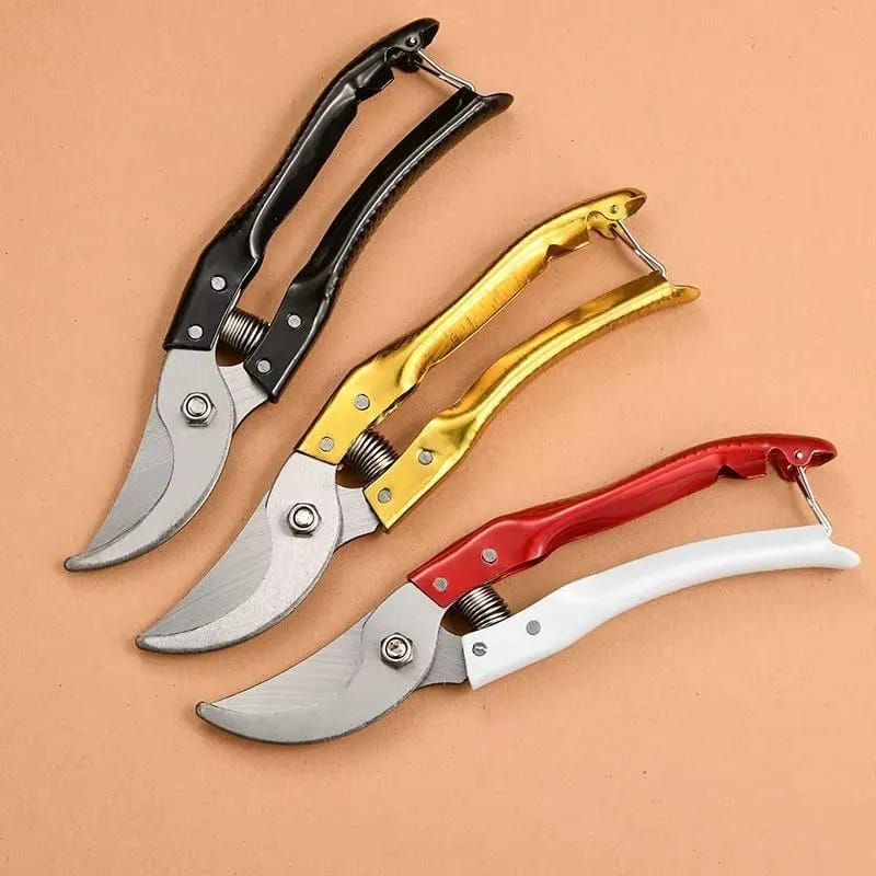 High Carbon Steel Pruning Shears Cutter – Stainless Steel Gardening Scissor for Plant & Branch Cutting - Image 5